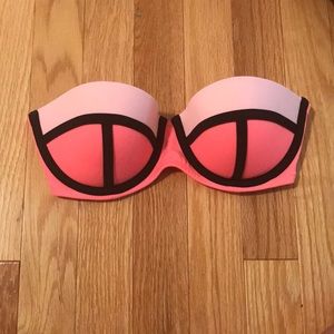 Victoria’s secret strapless swim top